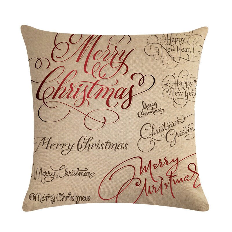 Candy Cane Christmas Pillow Cover - LuxeNest