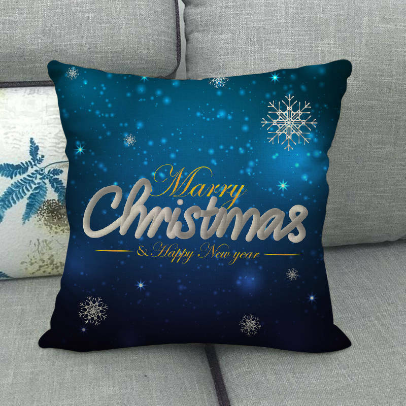 Candy Cane Christmas Pillow Cover - LuxeNest