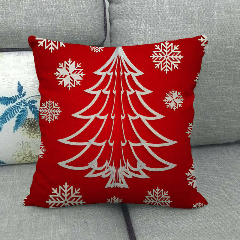 Candy Cane Christmas Pillow Cover - LuxeNest
