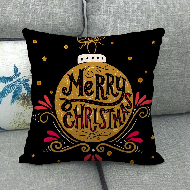 Candy Cane Christmas Pillow Cover - LuxeNest