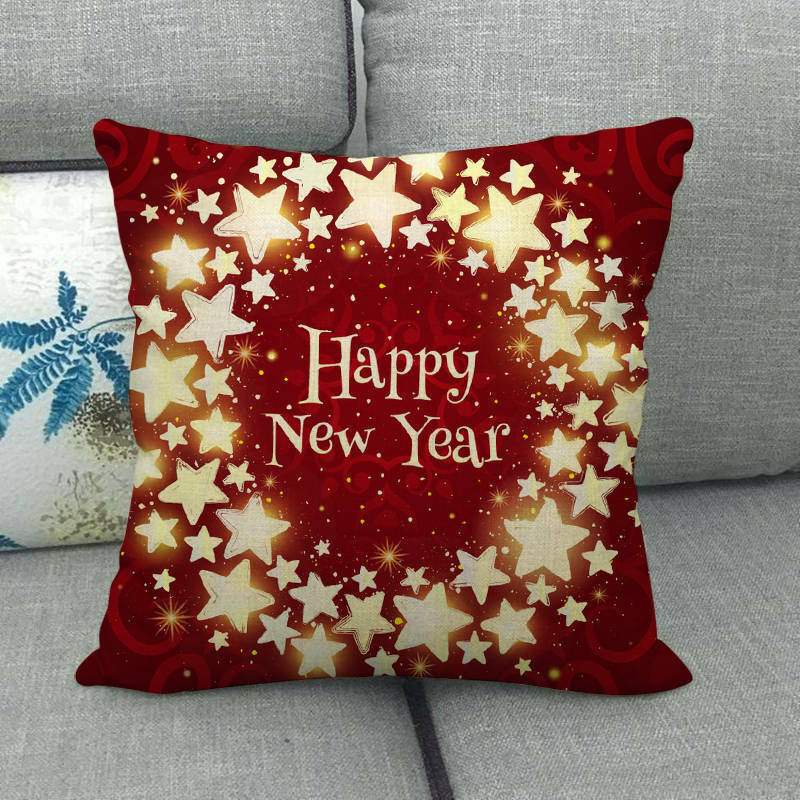 Candy Cane Christmas Pillow Cover - LuxeNest