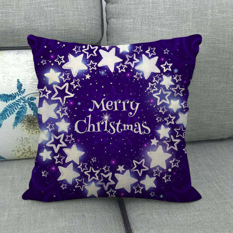 Candy Cane Christmas Pillow Cover - LuxeNest
