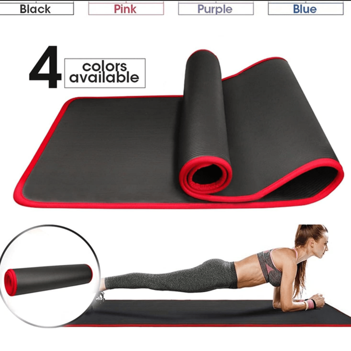 Yoga Mat Pro – ZenFlex Extra Thick Non-Slip Surface