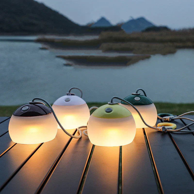 Vintage Camping Lamp with Adjustable Brightness - LuminaCraft