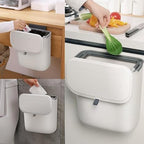 Compact Kitchen Trash Can with Stylish Design - EcoBin