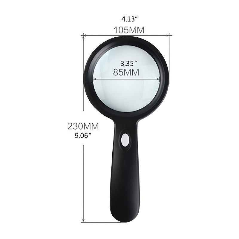 Magnifying Glass with LED Light - Luminex Optics