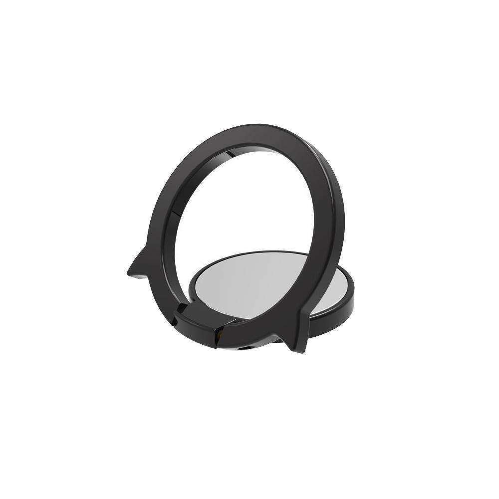 360° Rotating Finger Grip Ring Mirror Stand - LuxeGrip