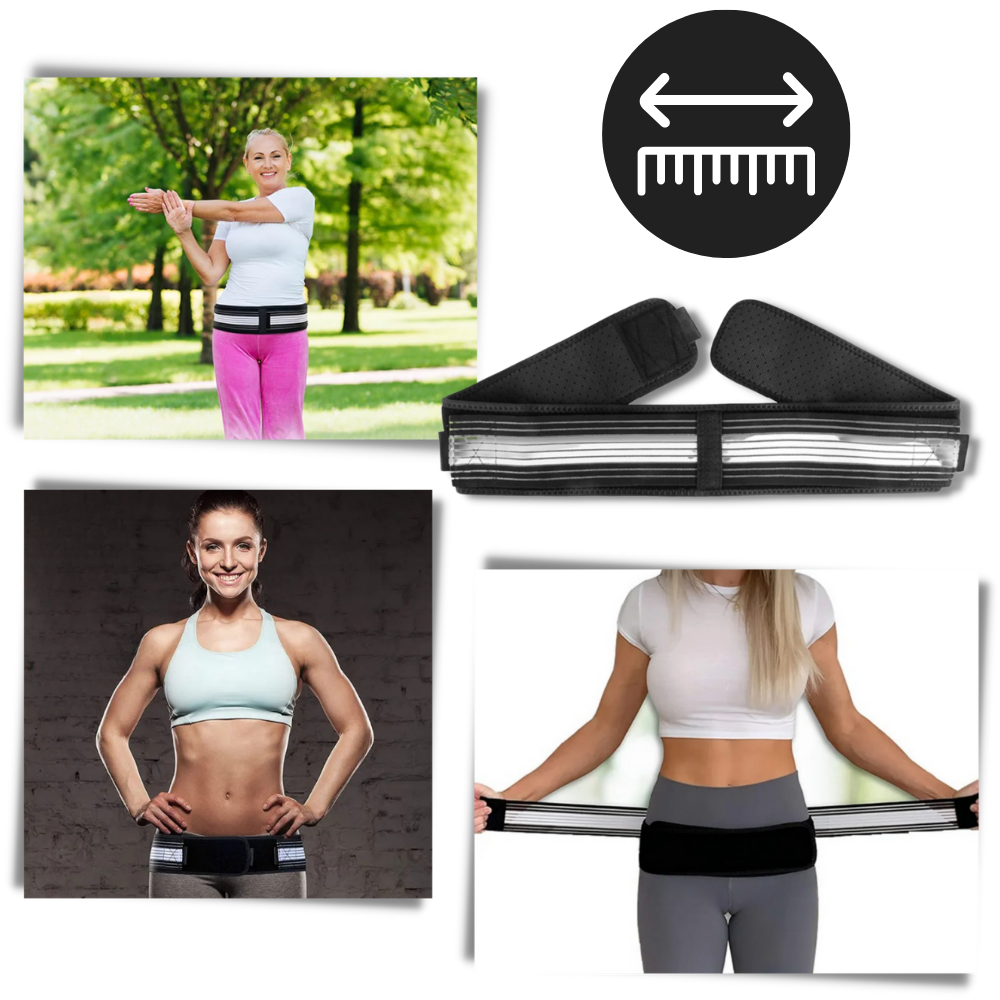Adjustable Back Brace - ComfortCore