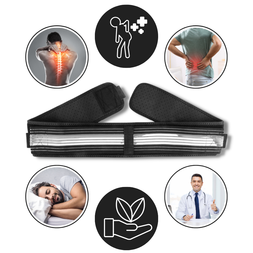 Adjustable Back Brace - ComfortCore