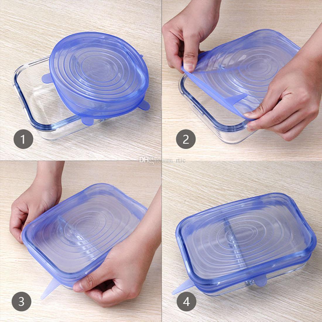 Airtight Silicone Food Safety Lids - FreshGuard