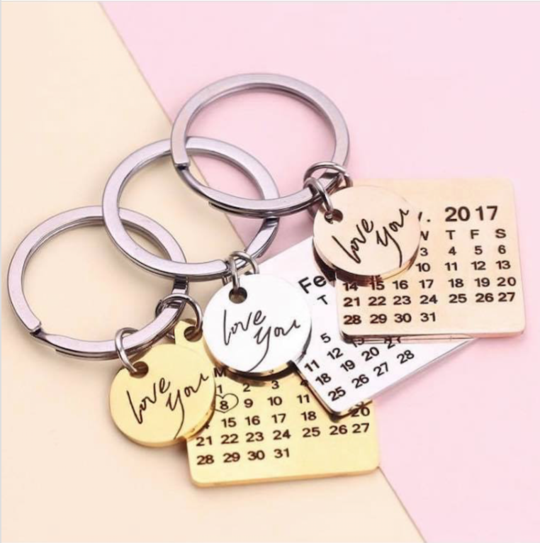 Calendar Keychain - LuxeGear