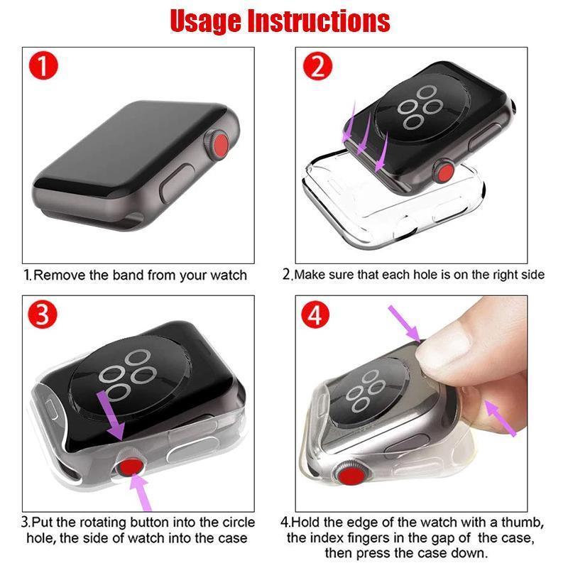 Apple Watch Cover - LuxeGuard Premium Protection