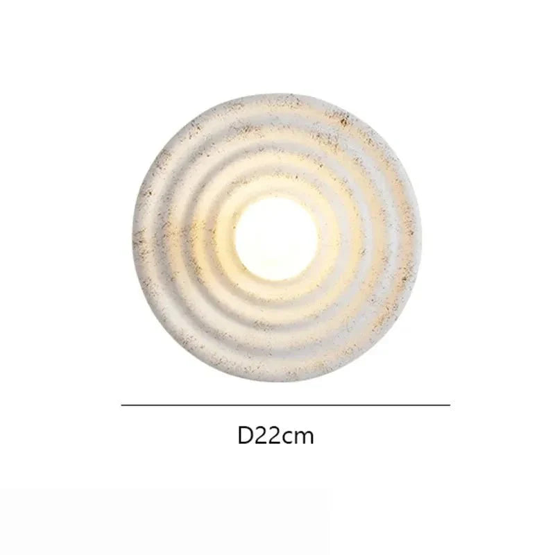 Ceramic LED Wall Light - Luminara Wabi-Sabi Design