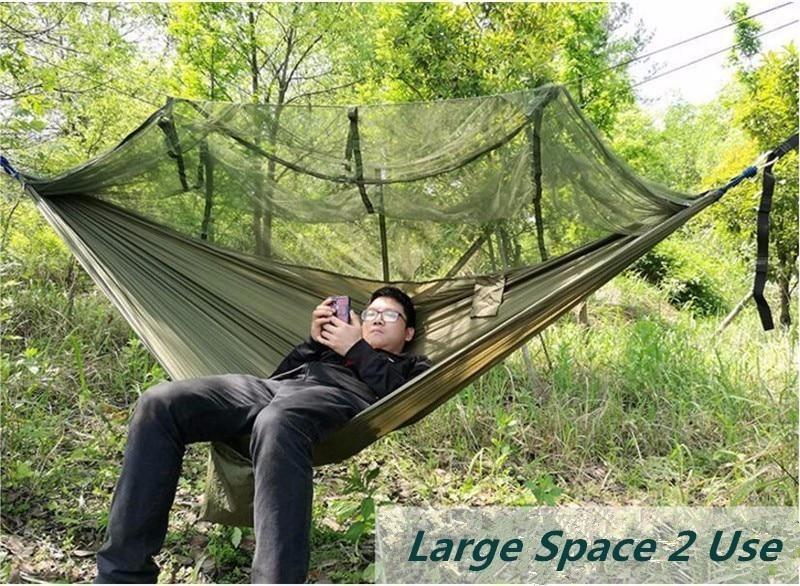 Portable Hammock with Mosquito Net - LuxeNest