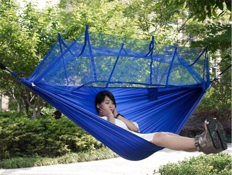 Portable Hammock with Mosquito Net - LuxeNest