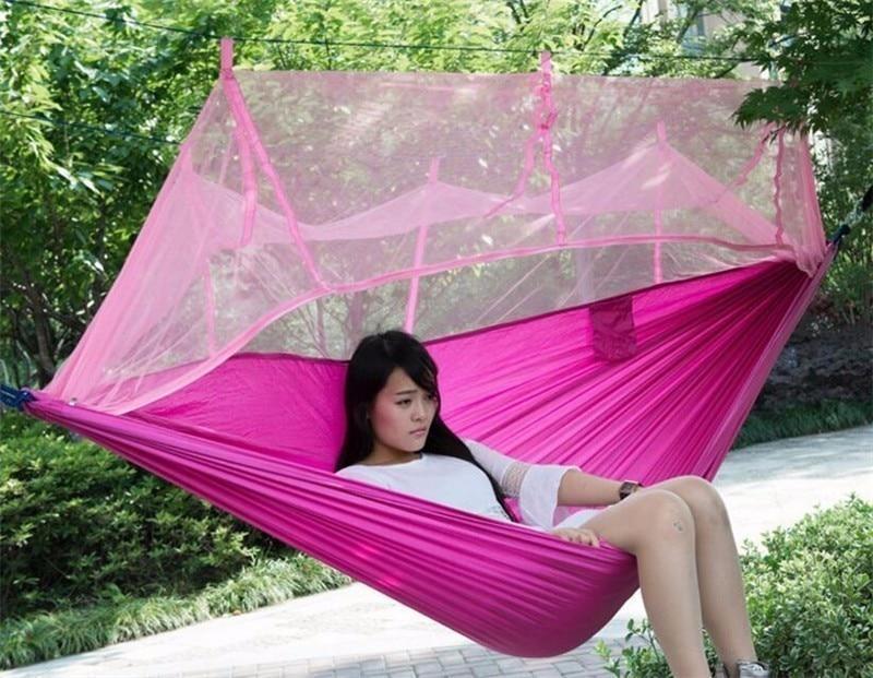Portable Hammock with Mosquito Net - LuxeNest