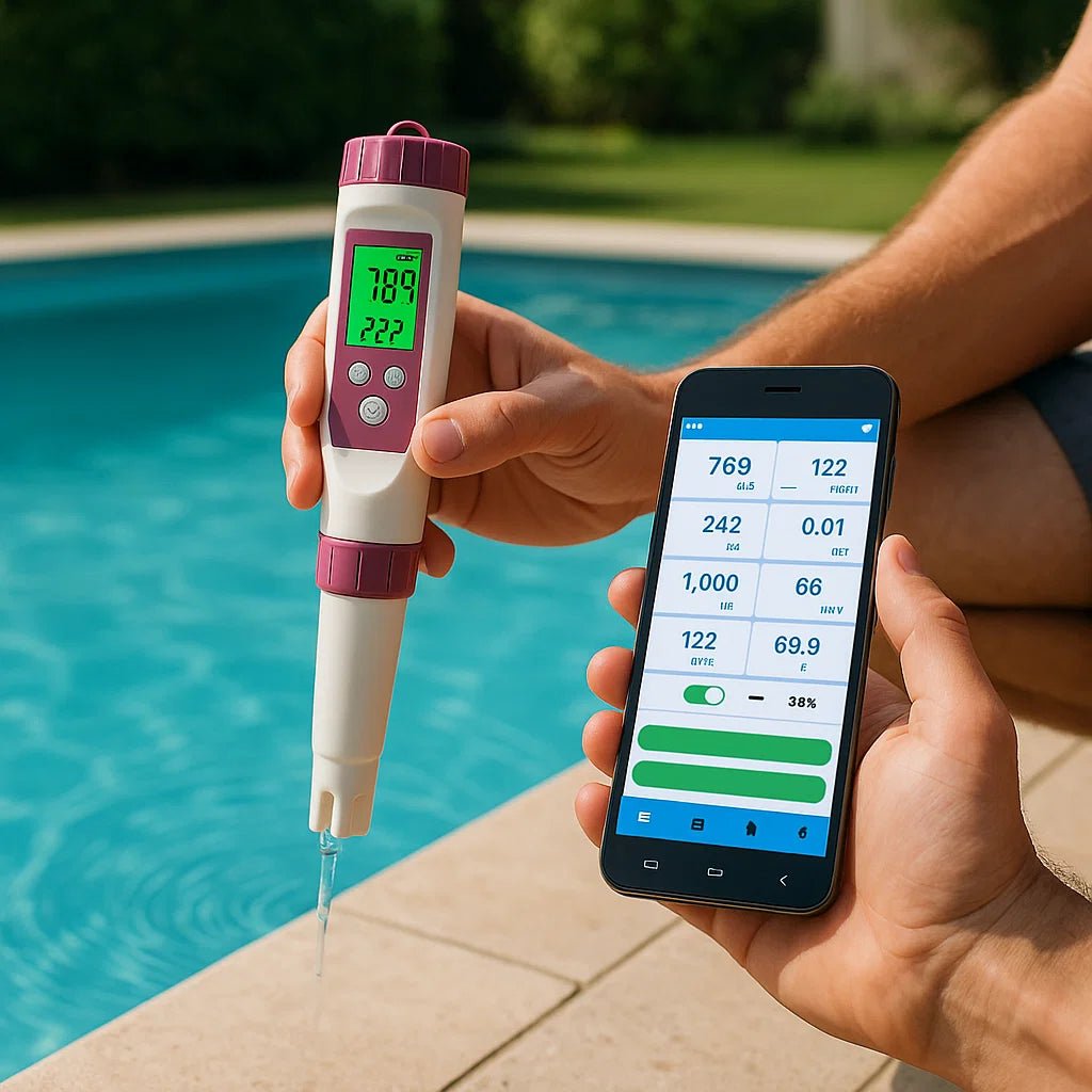 Digital Pool Water Tester - AquaSense Pro