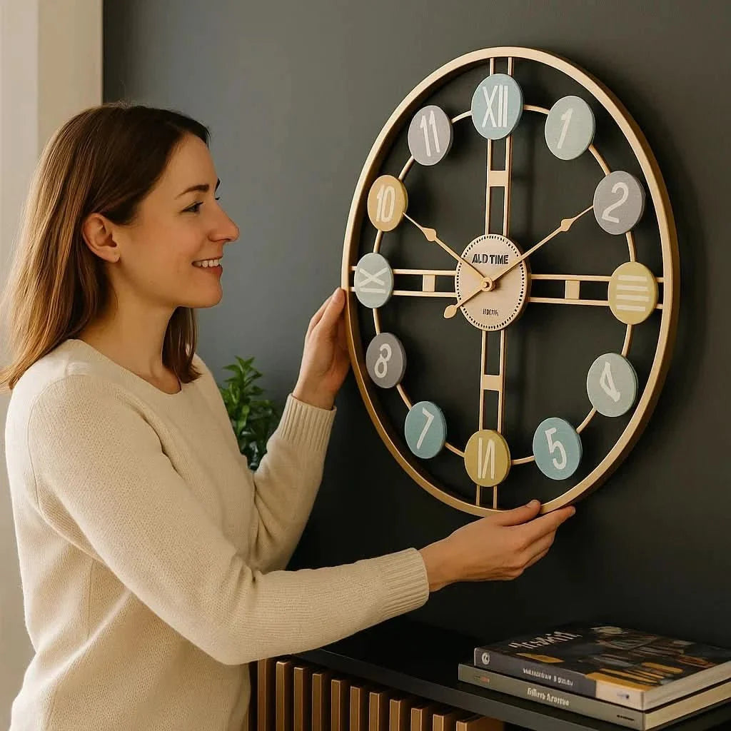 Silent Wall Clock - Elegance by Timeless Decor
