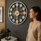 Silent Wall Clock - Elegance by Timeless Decor