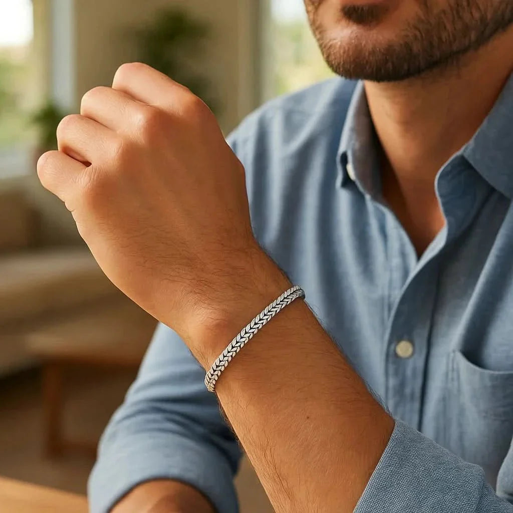 Adjustable Stainless Steel Bracelet - LuxeFit Jewelry