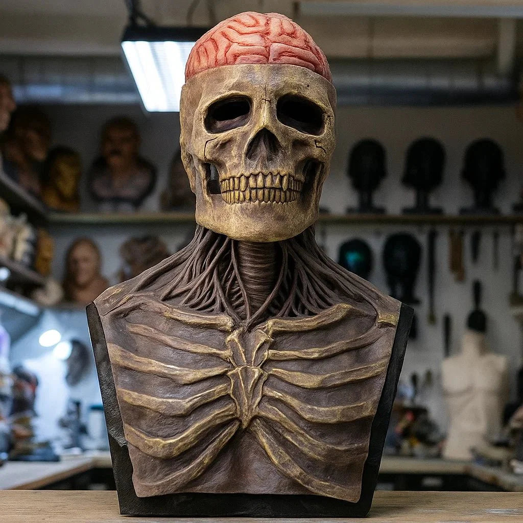 Skeleton Mask with Hat - Phantom Wear