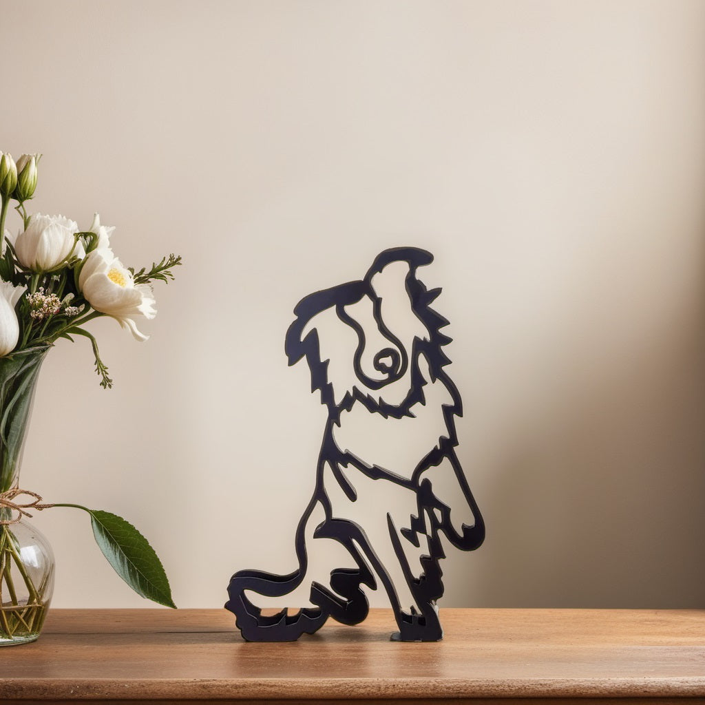 Canine Abstract Sculpture - ArtistryPaws
