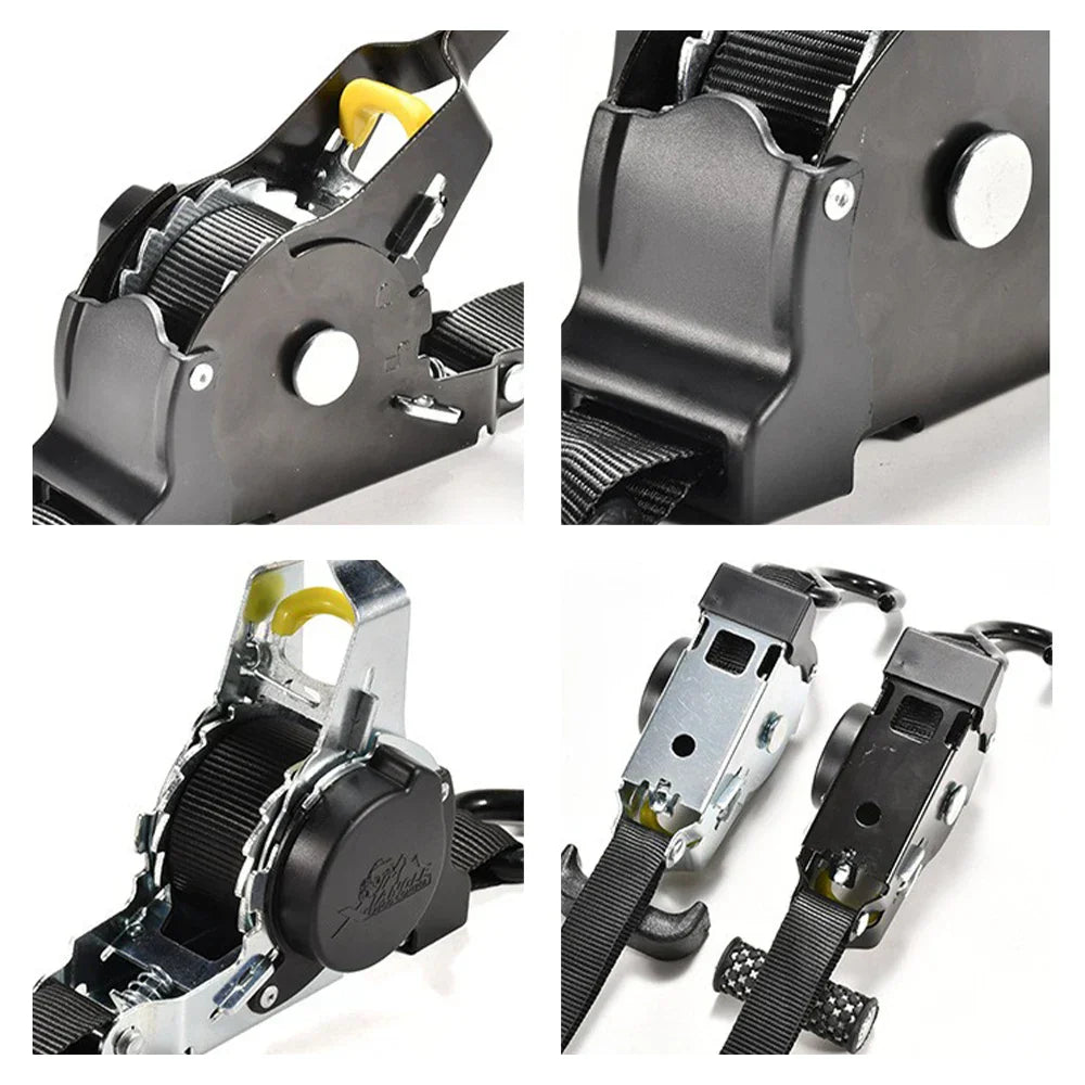Secure Ratchet Straps - CargoGuard Pro