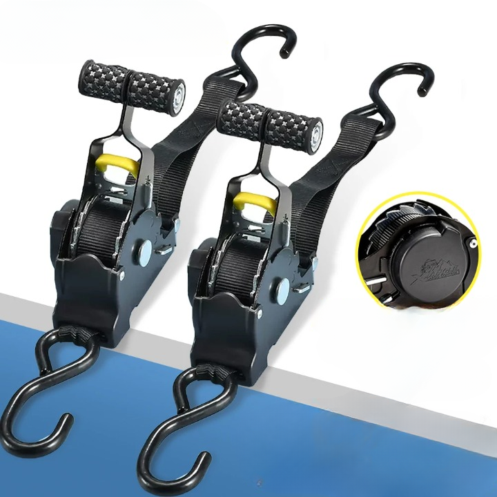 Secure Ratchet Straps - CargoGuard Pro