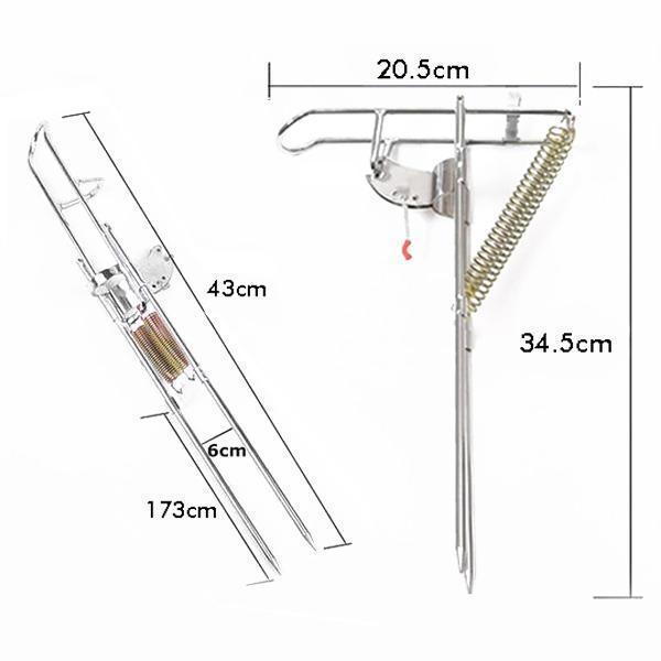 Automatic Fishing Rod Holder - AquaGrip Pro