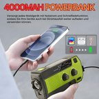 Solar-Powered Emergency Radio - EcoWave