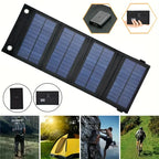 Solar Power Bank with Fast Charging - EcoCharge