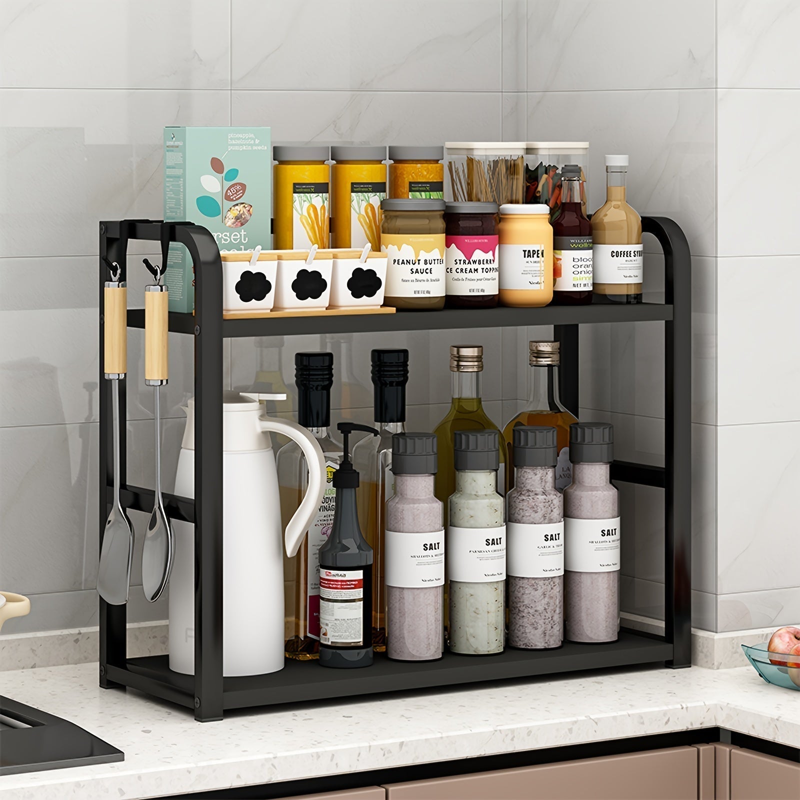 Stainless Steel Kitchen Shelf - LuxeCraft