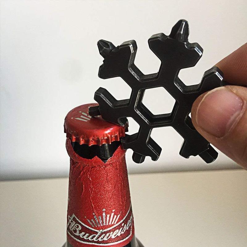 Stainless Steel Snowflake Multi-Tool - GearCraft Elite