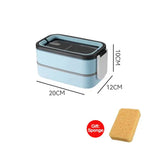Stainless Steel Bento Lunch Box - EcoMeal Pro