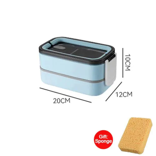 Stainless Steel Bento Lunch Box - EcoMeal Pro