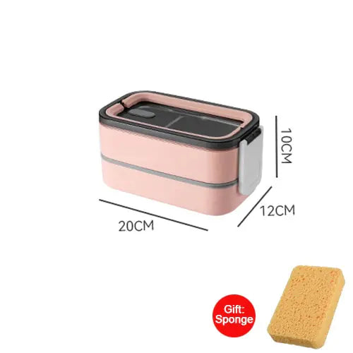 Stainless Steel Bento Lunch Box - EcoMeal Pro