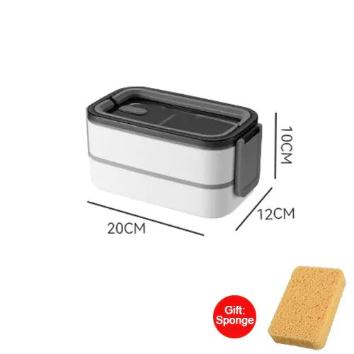 Stainless Steel Bento Lunch Box - EcoMeal Pro