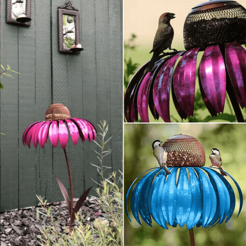 Flower-Shaped Birdhouse - BloomNest