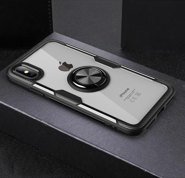 Magnetic Carbon Fiber iPhone Case - LuxeGuard