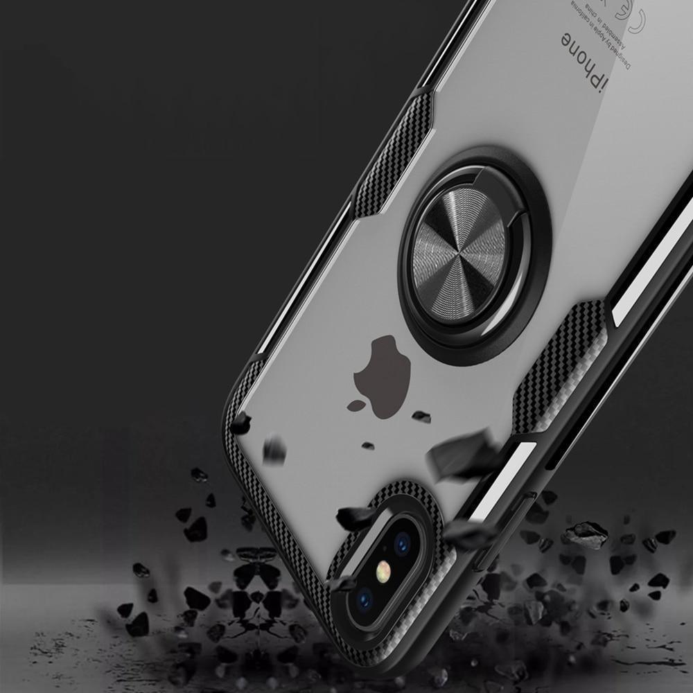 Magnetic Carbon Fiber iPhone Case - LuxeGuard