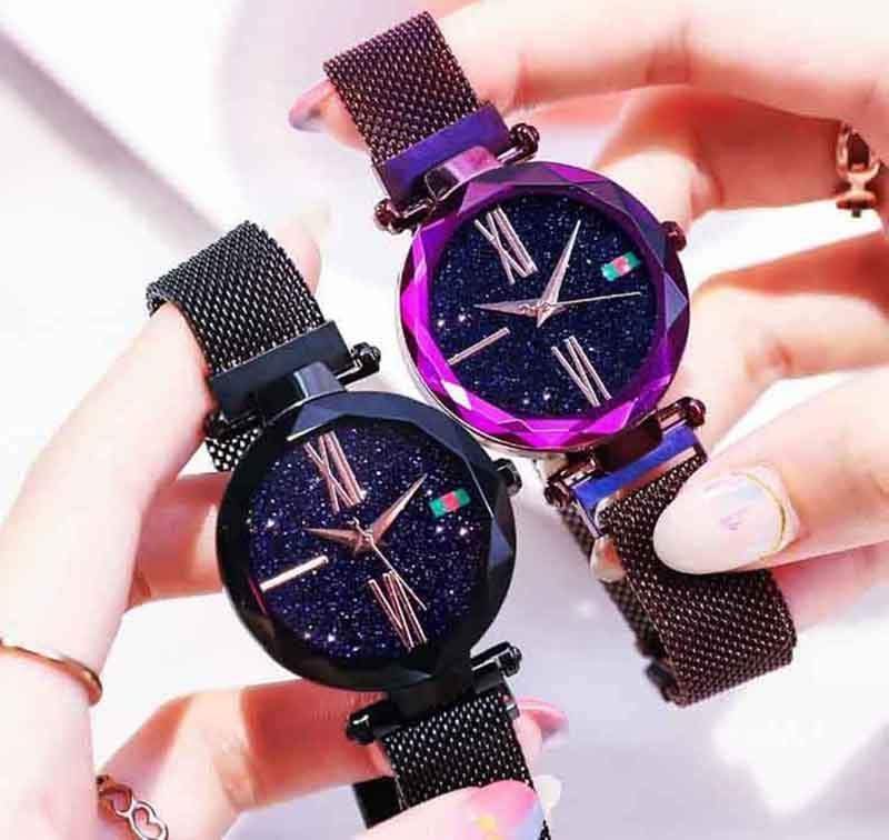 Magnetic Fashion Watch - LuxeTime Elegance