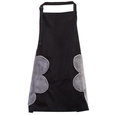 Kitchen Apron with Hand Wipers - Culinary Luxe