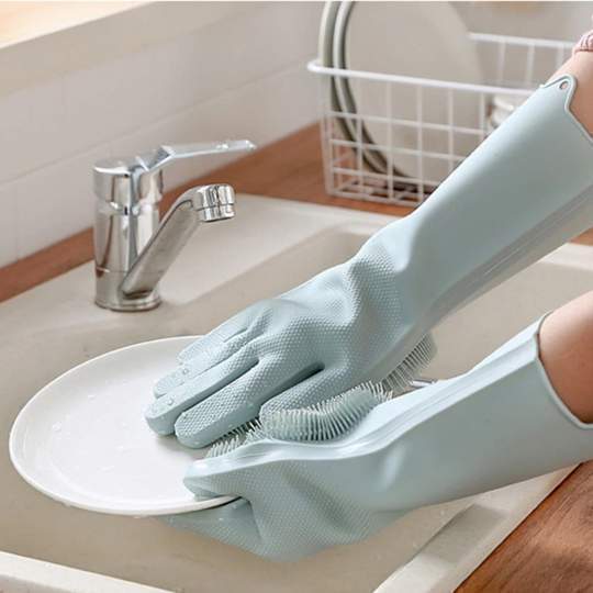 Scrub Gloves - LuxeClean Essentials