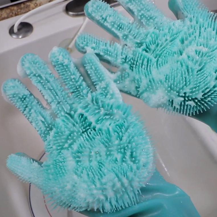 Scrub Gloves - LuxeClean Essentials