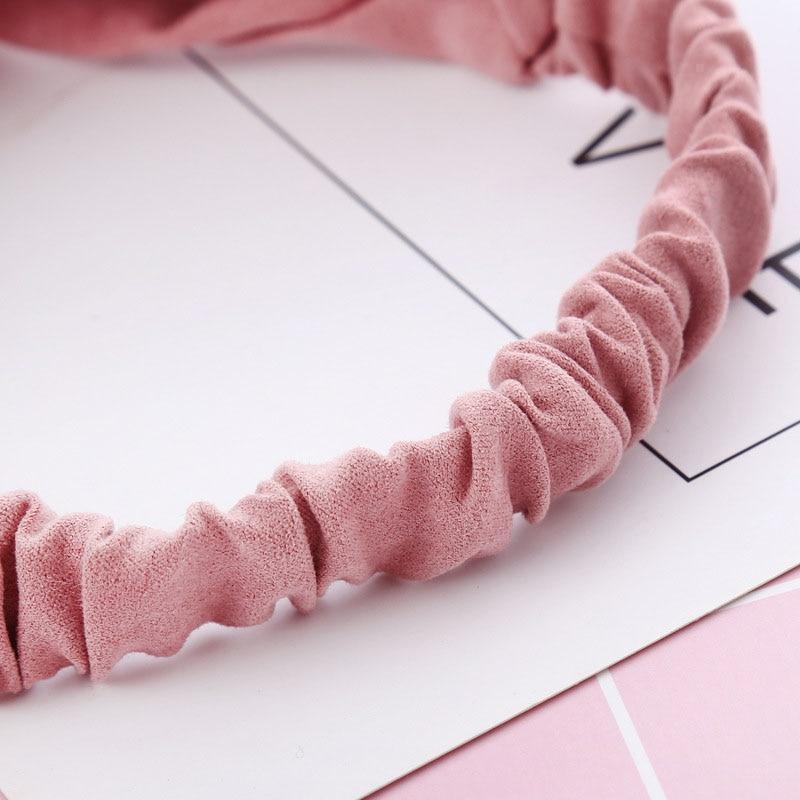 Vintage Suede Cross Knot Headband - LuxeAura