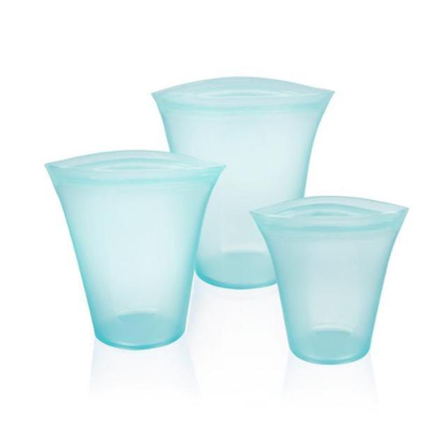 Silicone Stand Up Zipper Bags - LuxeSeal