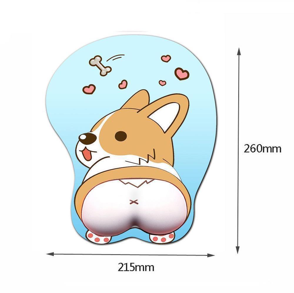 Corgi Mousepad - Pawsitive Designs