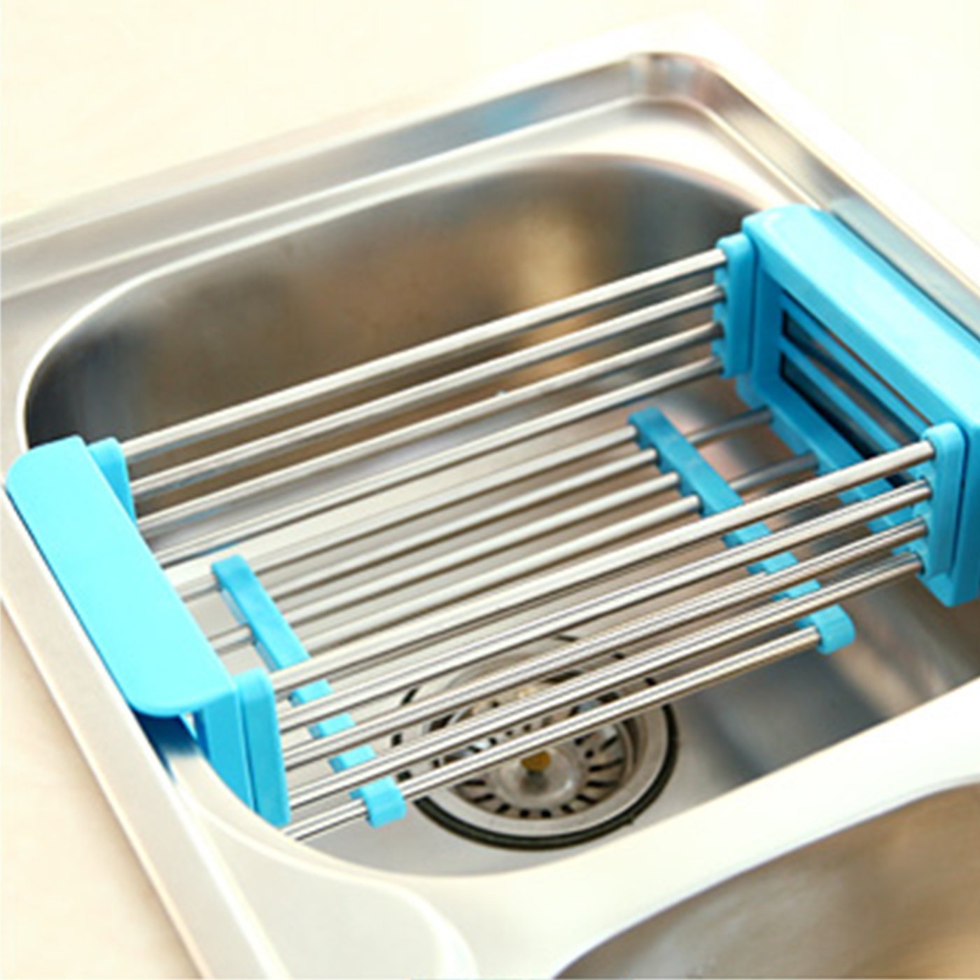 Retractable Drainer Rack - AquaEase