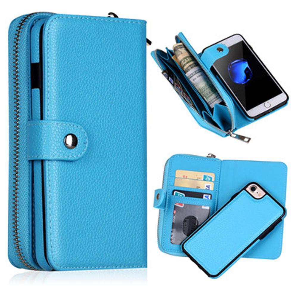 Leather Wallet Case with Card Slots for iPhone 6 - LuxeGuard