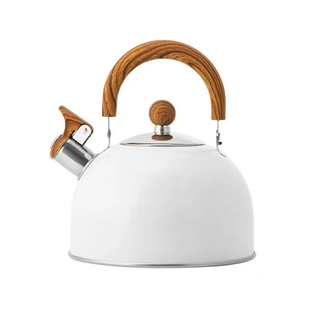 Whistling Stainless Steel Kettle - LuxeBrew